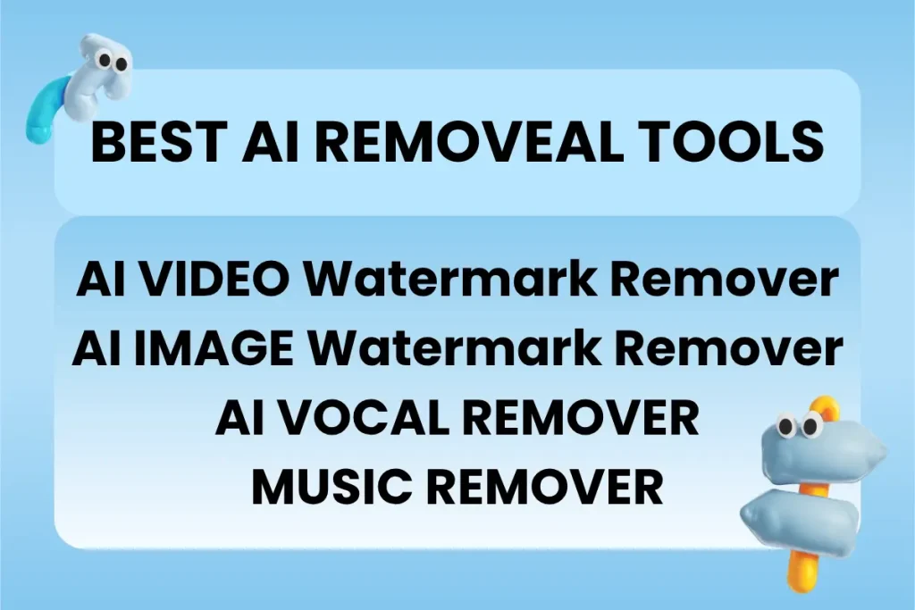 Best Free AI Removal Tools for Audio, Image & Video