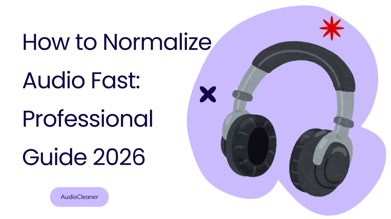 How to Normalize Audio Fast: Professional Guide 2026