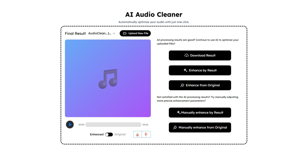 Step 4: Preview and Download Your Audio File