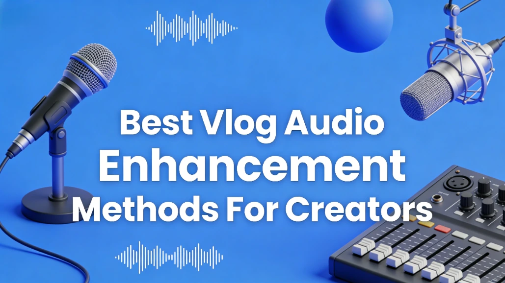 Best Vlog Audio Enhancement Methods for Creators Free