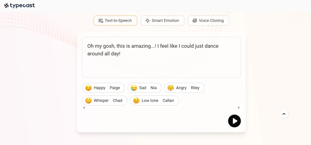 Weights GG alternative: Typecast