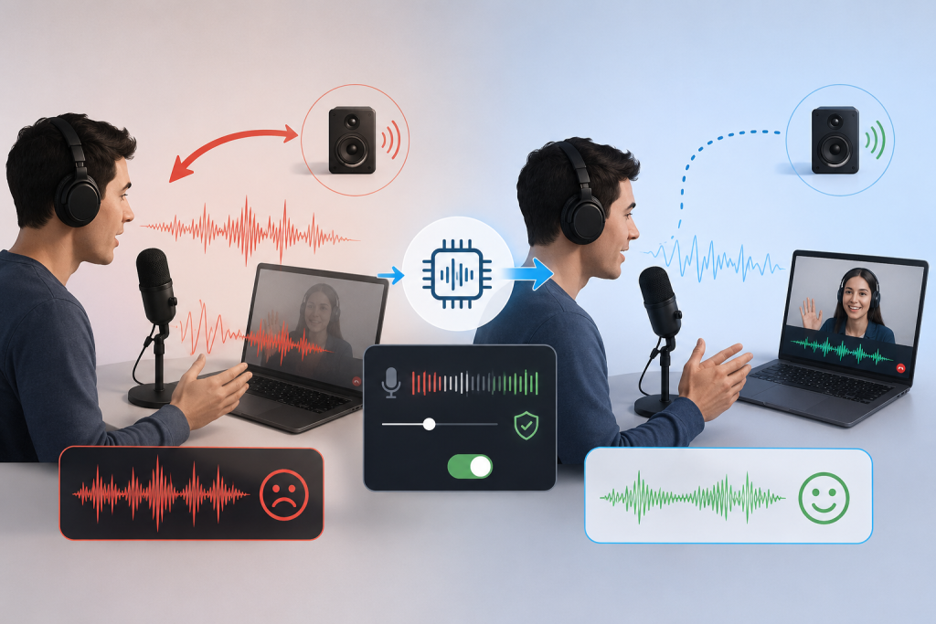 Get Rid of Microphone Echo in Calls & Recordings
